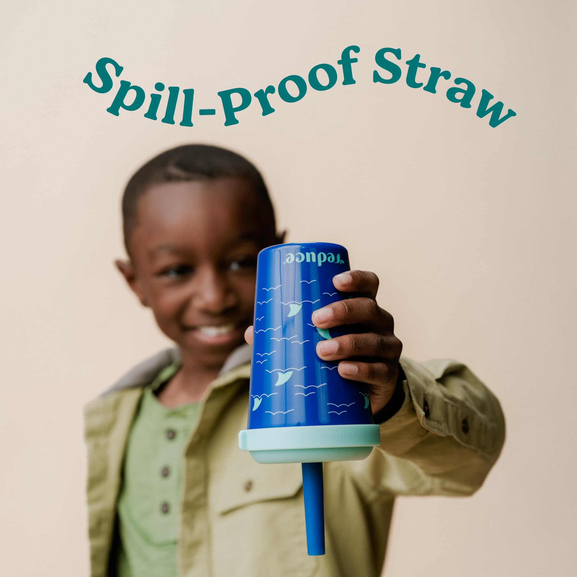 REDUCE GoGo kids tumbler cup fits cupholders and boosters for on-the-go sipping