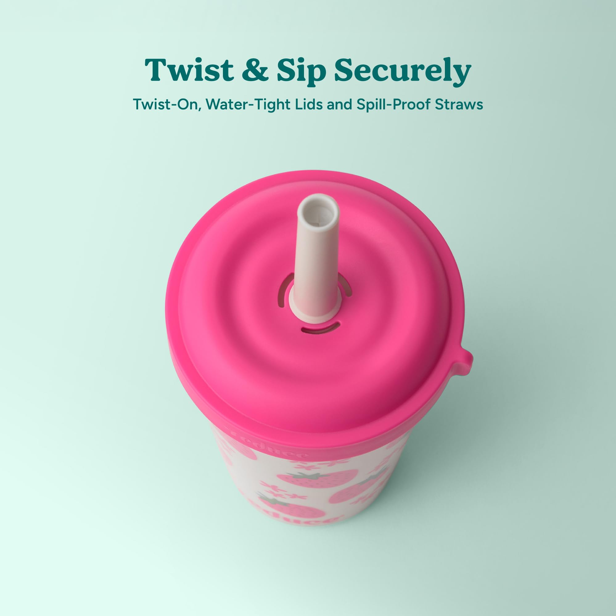 REDUCE GoGo kids tumbler is dishwasher safe for easy cleanup after meals