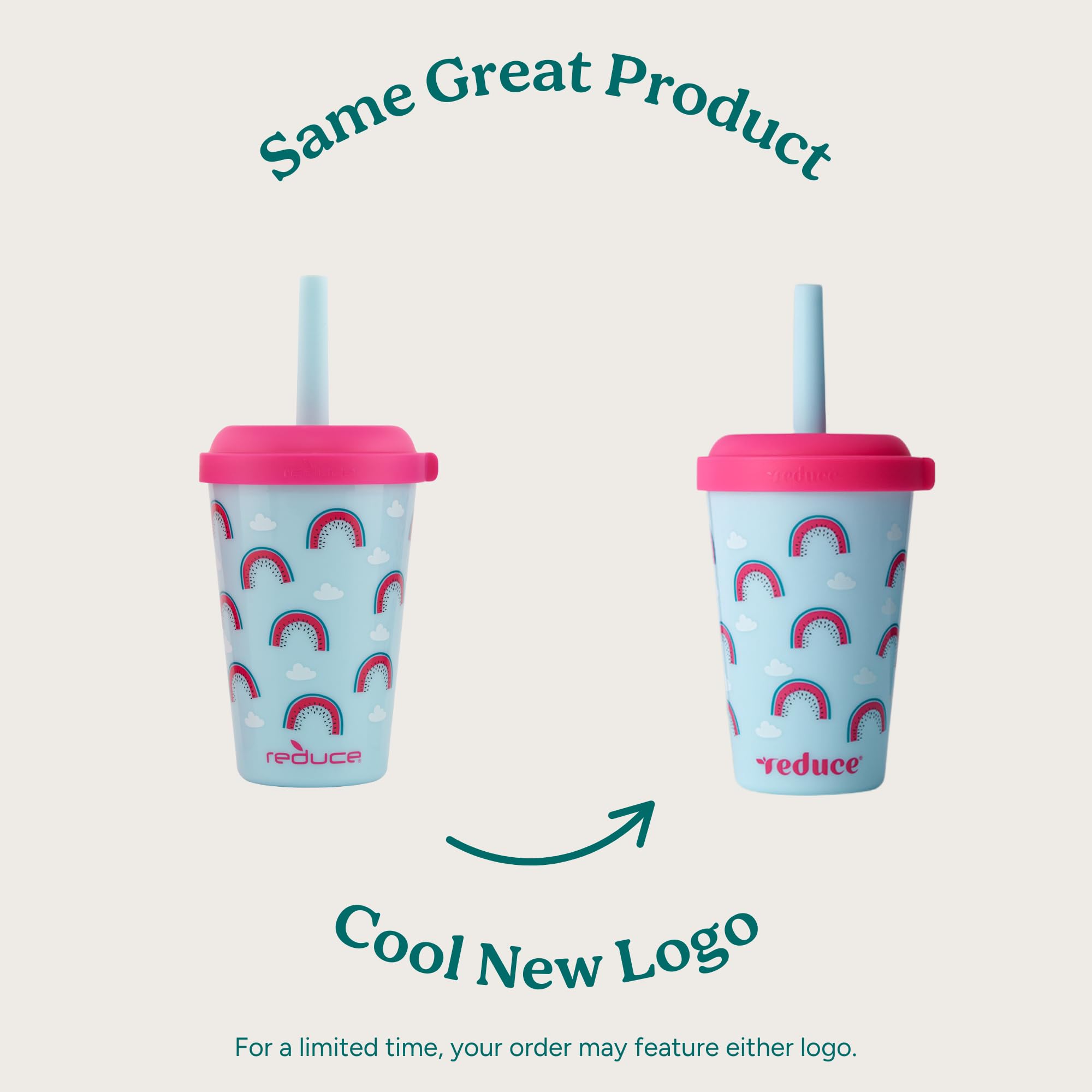 REDUCE GoGo spill-proof straw keeps drinks tidy during playdates.
