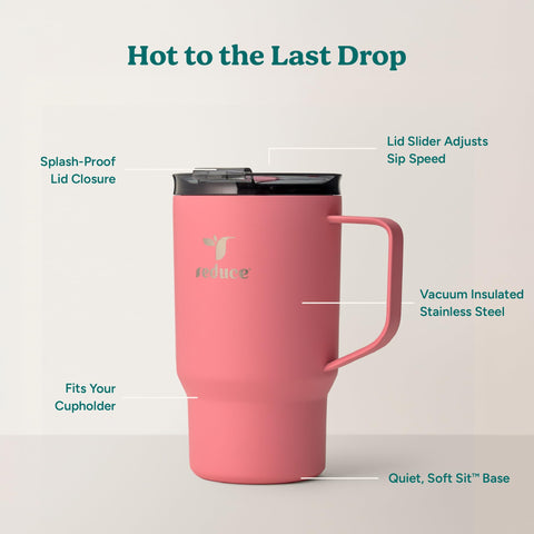 REDUCE Hot1 drop-proof handle designed for a secure grip on the move