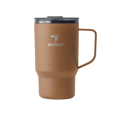 REDUCE Hot1 mug with slider lid offers precise temperature control for sipping on the go.