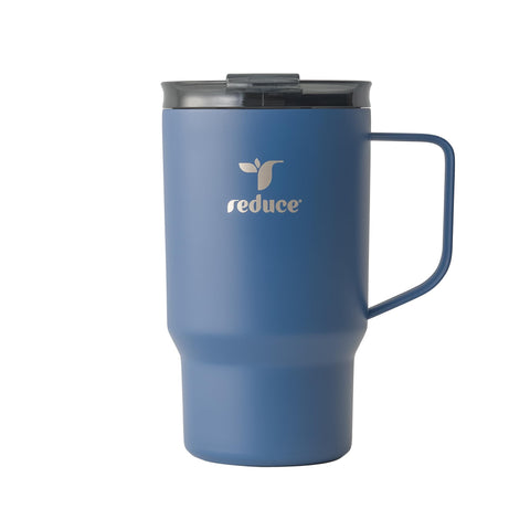 REDUCE hot1 front view mug showing sleek design and on-the-go temperature control.