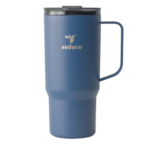 REDUCE Hot1 mug with slider lid offers precise sip control on the go.