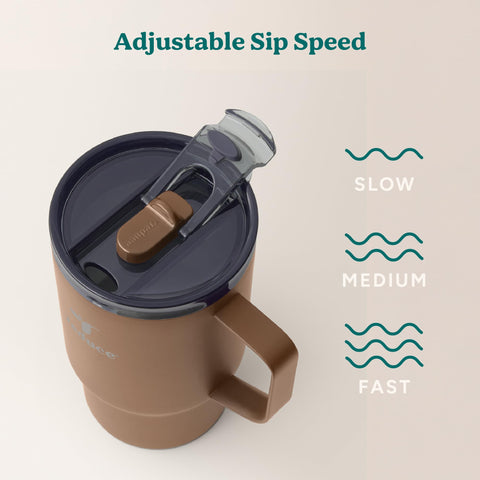 REDUCE Hot1 temp-adjusting lid lets you customize warmth during breaks.