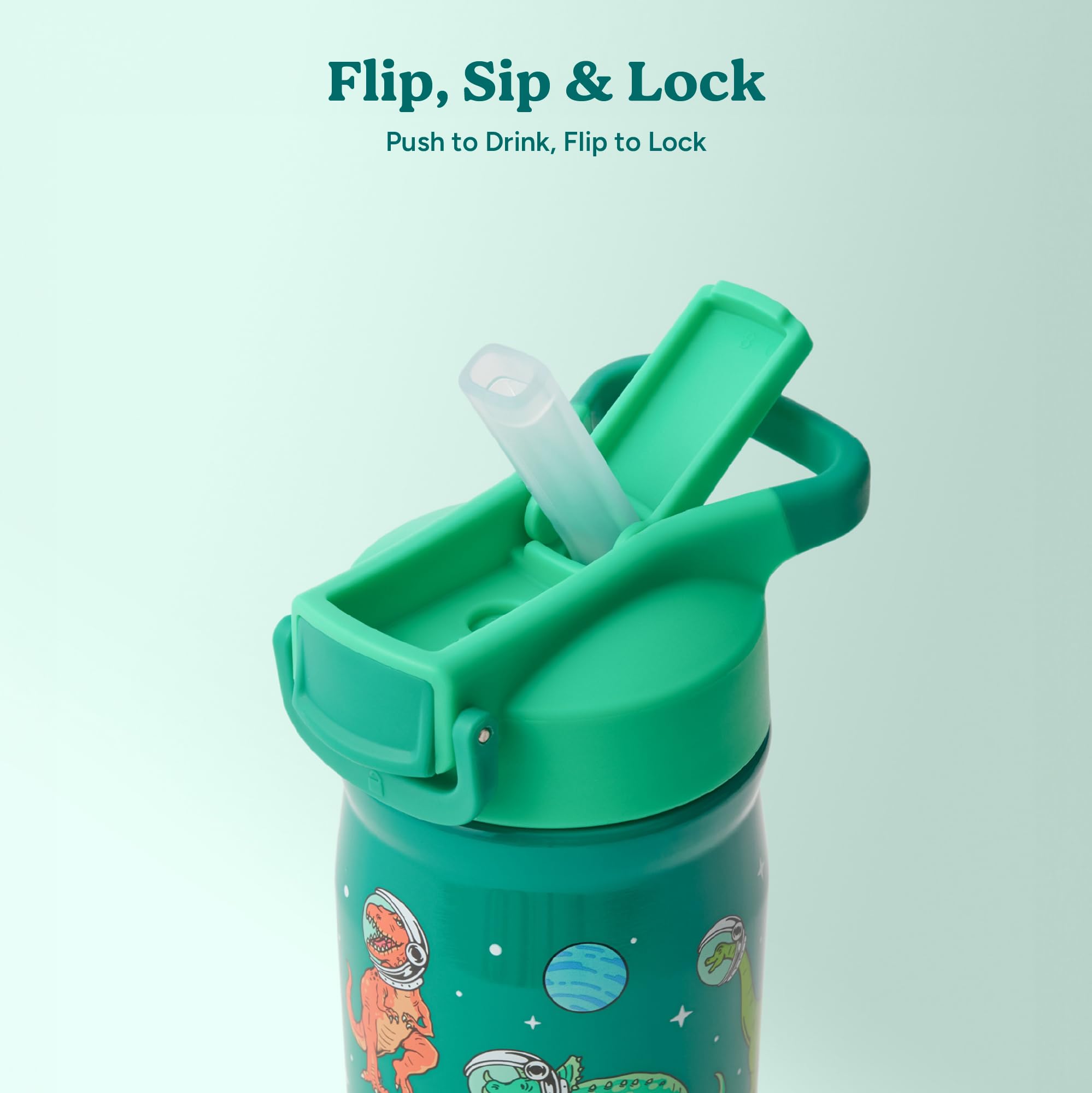 REDUCE Hydrate Pro Kids fits in backpacks and cupholders for travel-friendly hydration