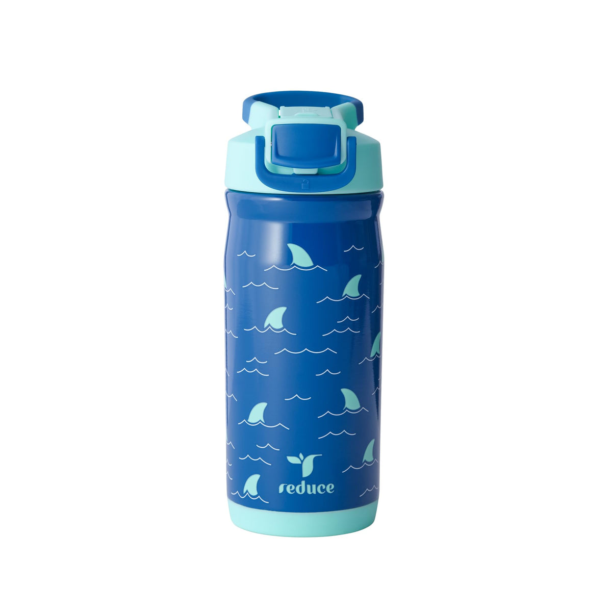 REDUCE Hydrate Pro Kids bottle front view shows durable, cold-ready design for school days