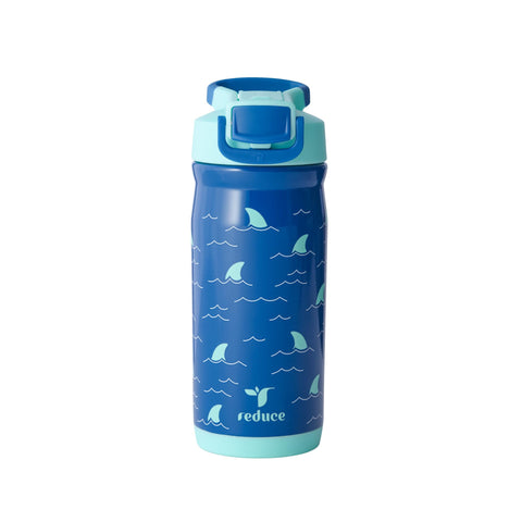 REDUCE Hydrate Pro Kids bottle front view shows durable, cold-ready design for school days