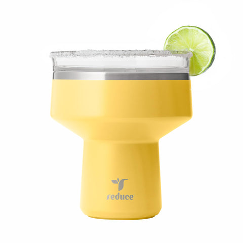 REDUCE Saltini pineapple insulated tumbler keeps cocktails cold.