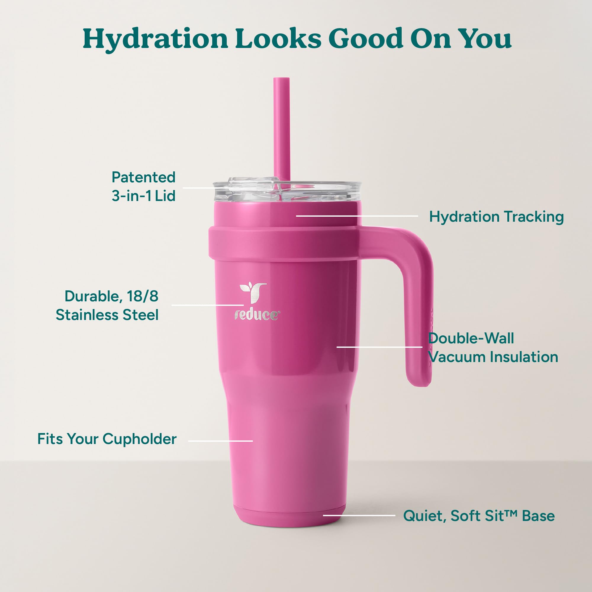 REDUCE Soft Sit base fits most cupholders securely.