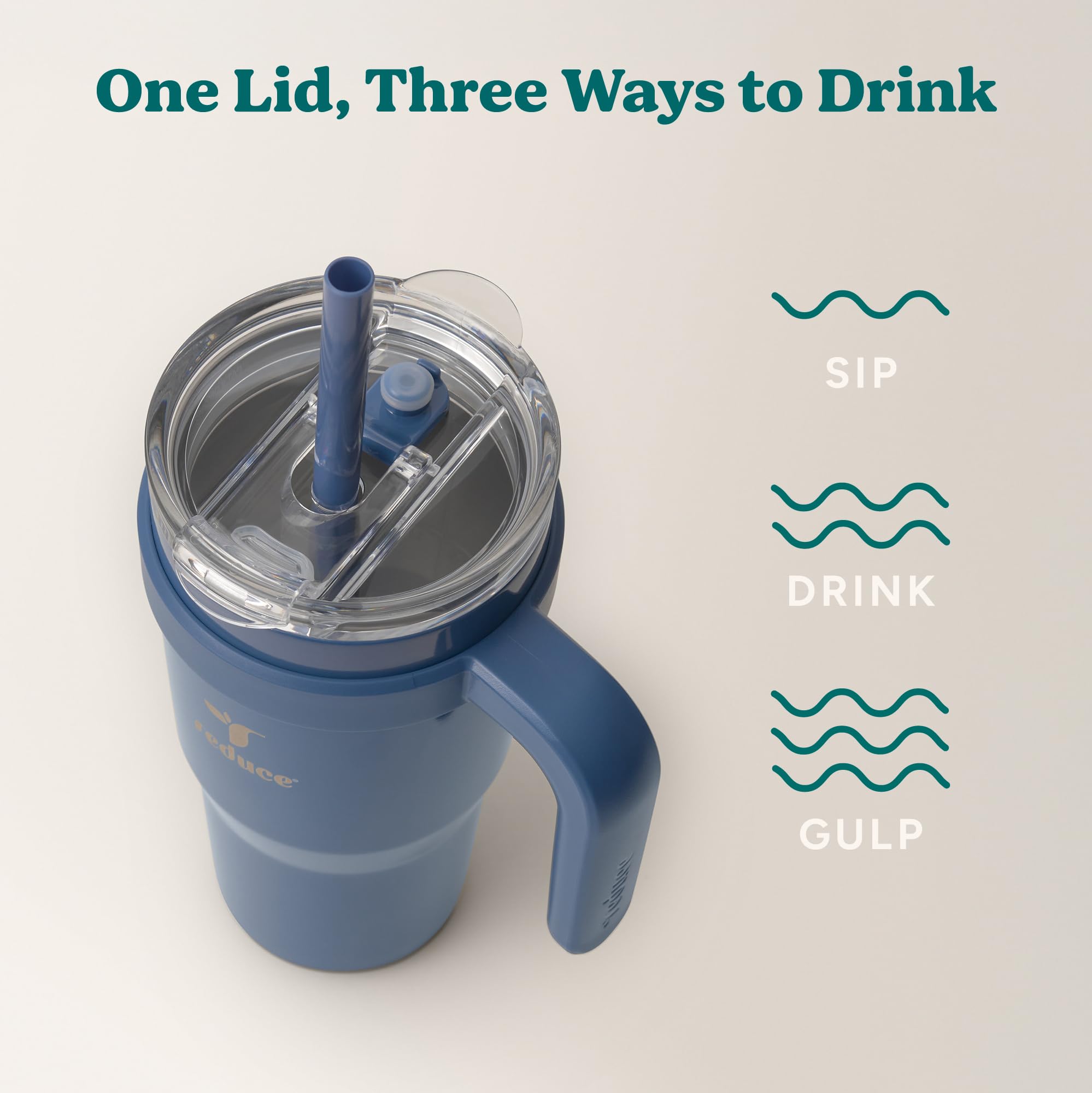 Reduce Soft Sit Base provides stable placement on surfaces.