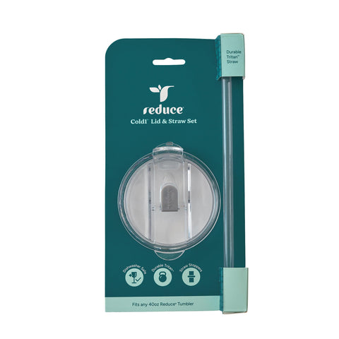 REDUCE lid and straw set for large 30-40 oz cups in daily use