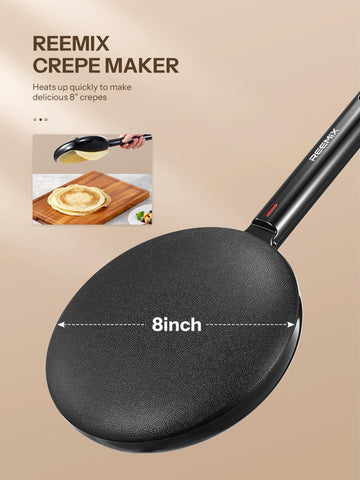 Reemix dipping plate for mess-free batter handling.