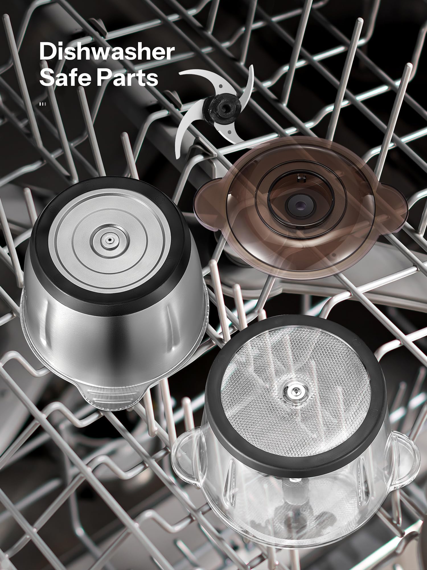 Reemix dishwasher-safe bowls and parts simplify cleanup after meals