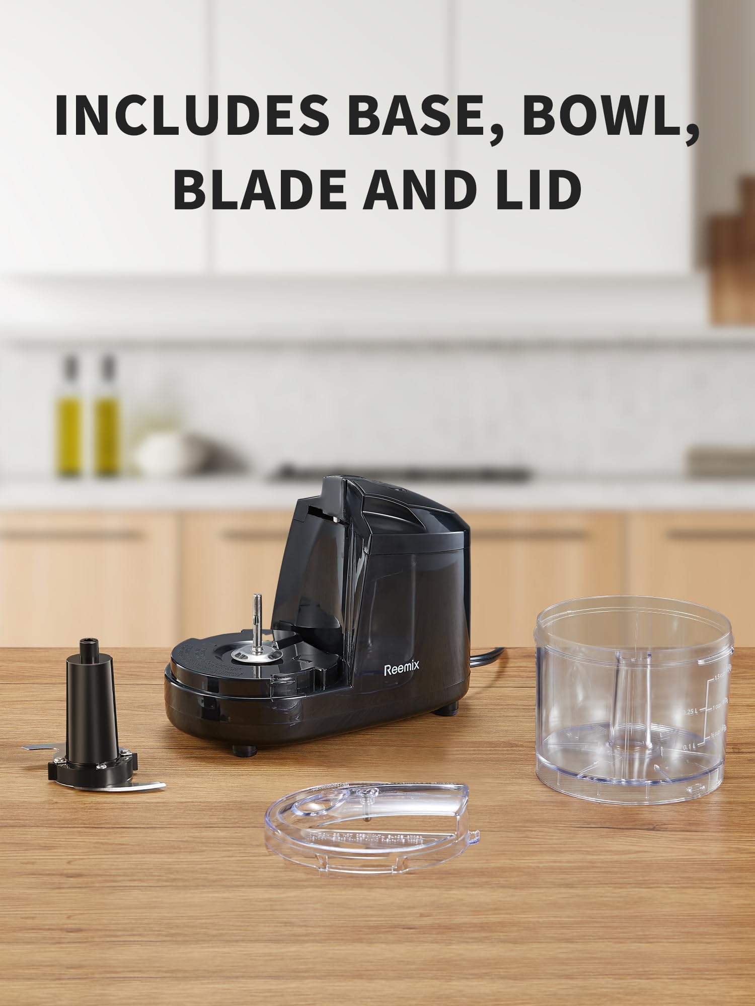Reemix dishwasher-safe parts simplify cleanup after cooking.