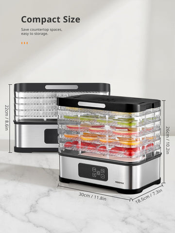 Reemix dishwasher-safe trays simplify post-use cleaning.