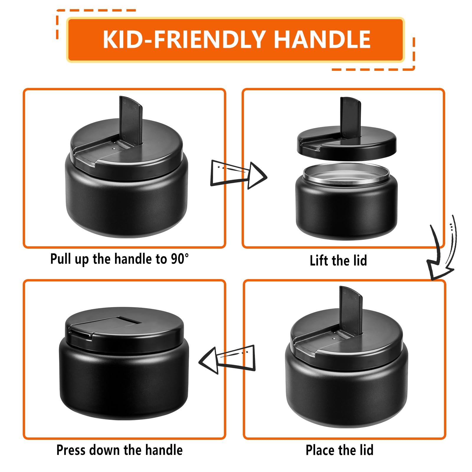Reeple vacuum-sealed jar keeps lunch hot or cold for hours