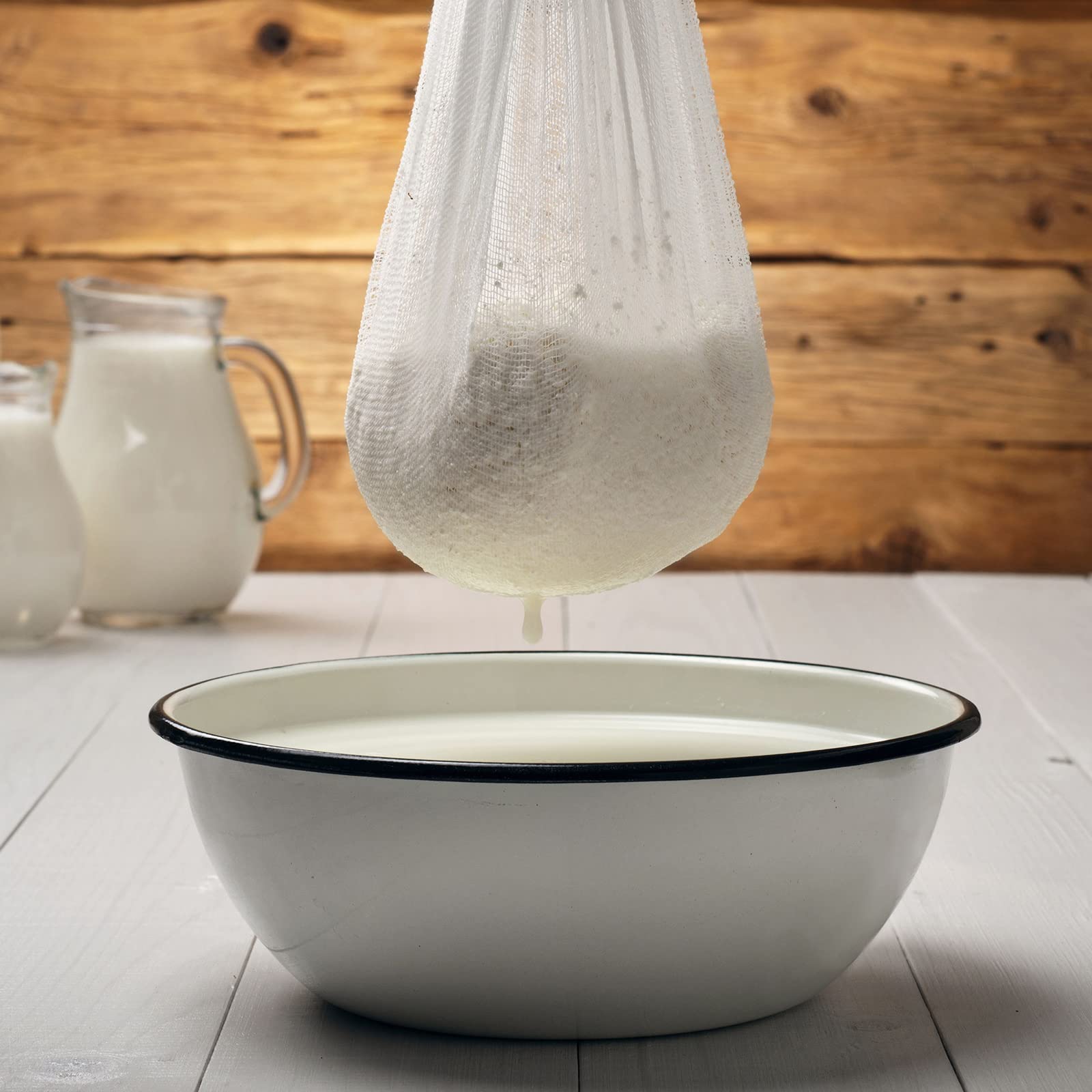 Reginary cheesecloth for kitchen decor and crafts.