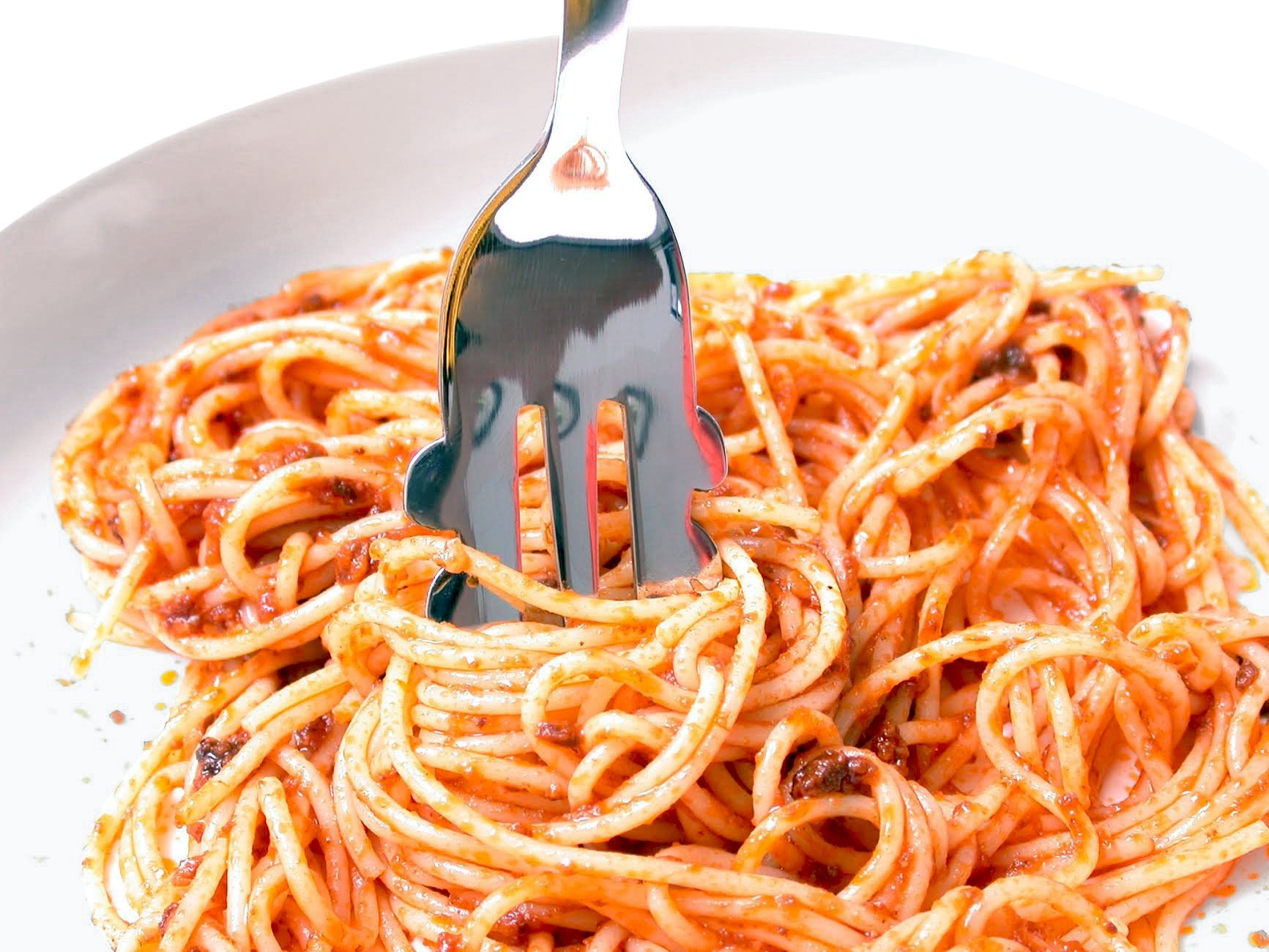 Rehabilitation Advantage For-Ghetti forks feature an ergonomic, sleek design for steady twirling.
