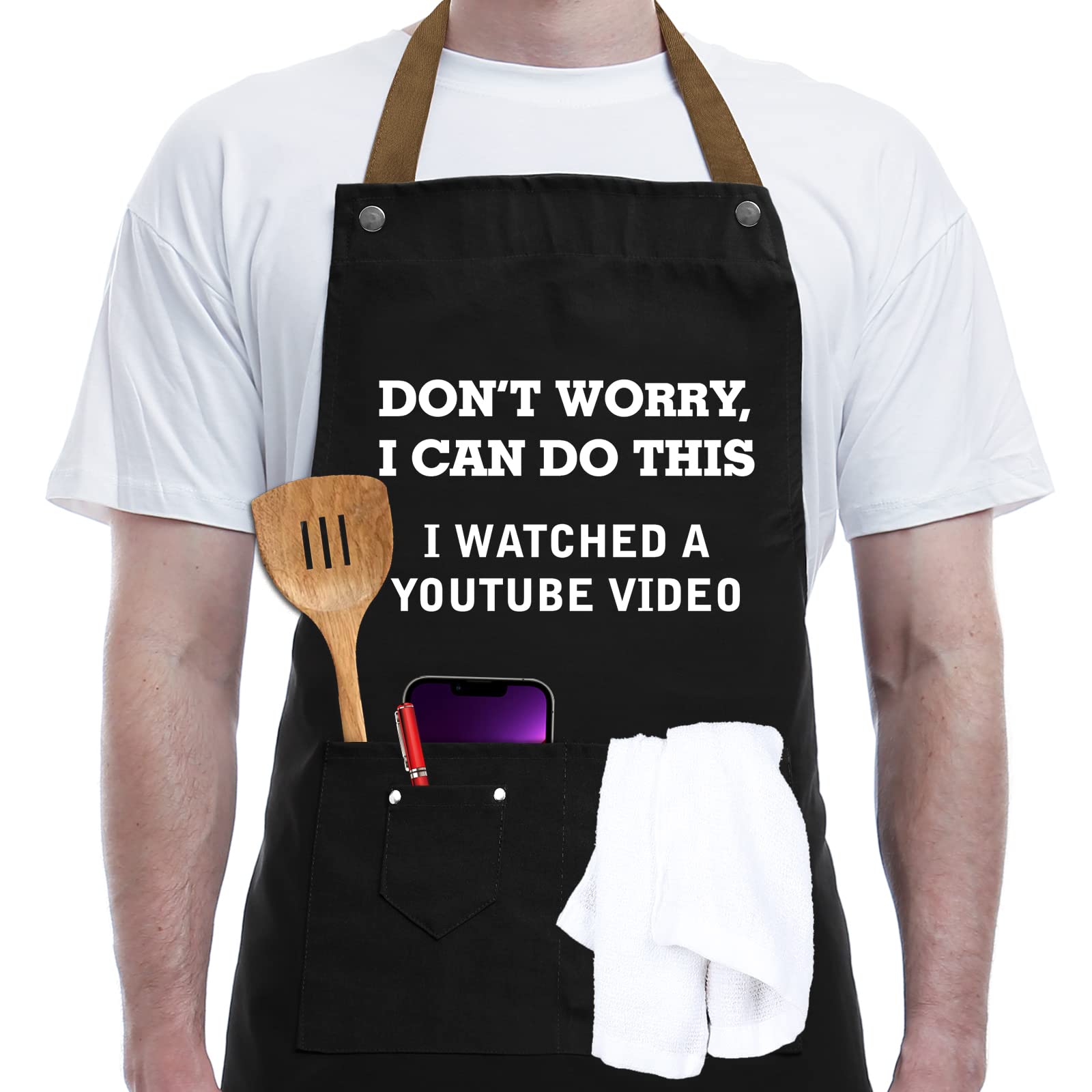 REHAVE BBQ apron packaging ready as a thoughtful gift.