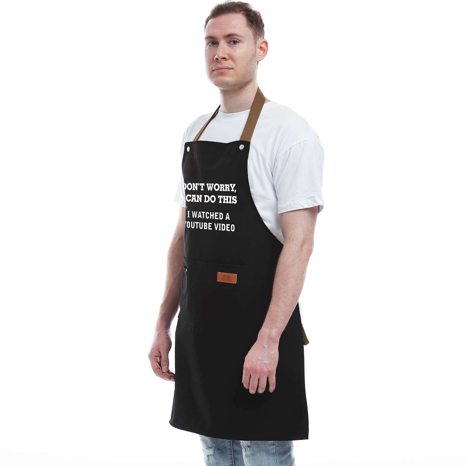 REHAVE BBQ apron wash and care guidance for long-lasting color.
