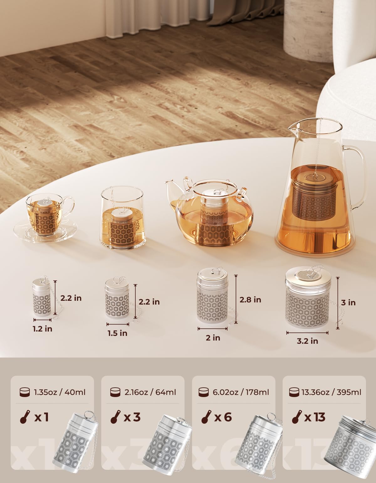 Reinmoson two-pack set provides value and convenience for daily tea rituals