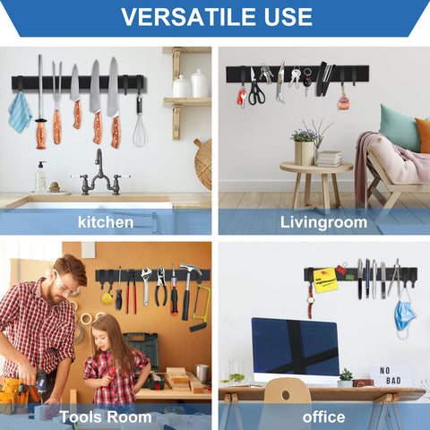 RekeHome versatile magnetic strip for kitchen, office, or workshop