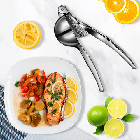 Rekix versatile fruit squeezer suitable for limes and oranges.