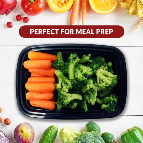 Reli 24oz meal prep container carries a leak-proof system for portable meals.