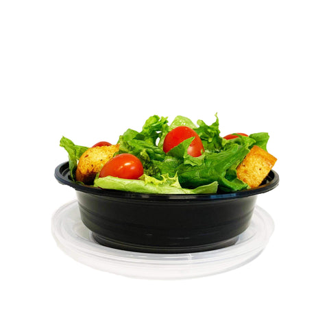 Reli BPA-free disposable bowls, 16 oz, keep leftovers fresh.