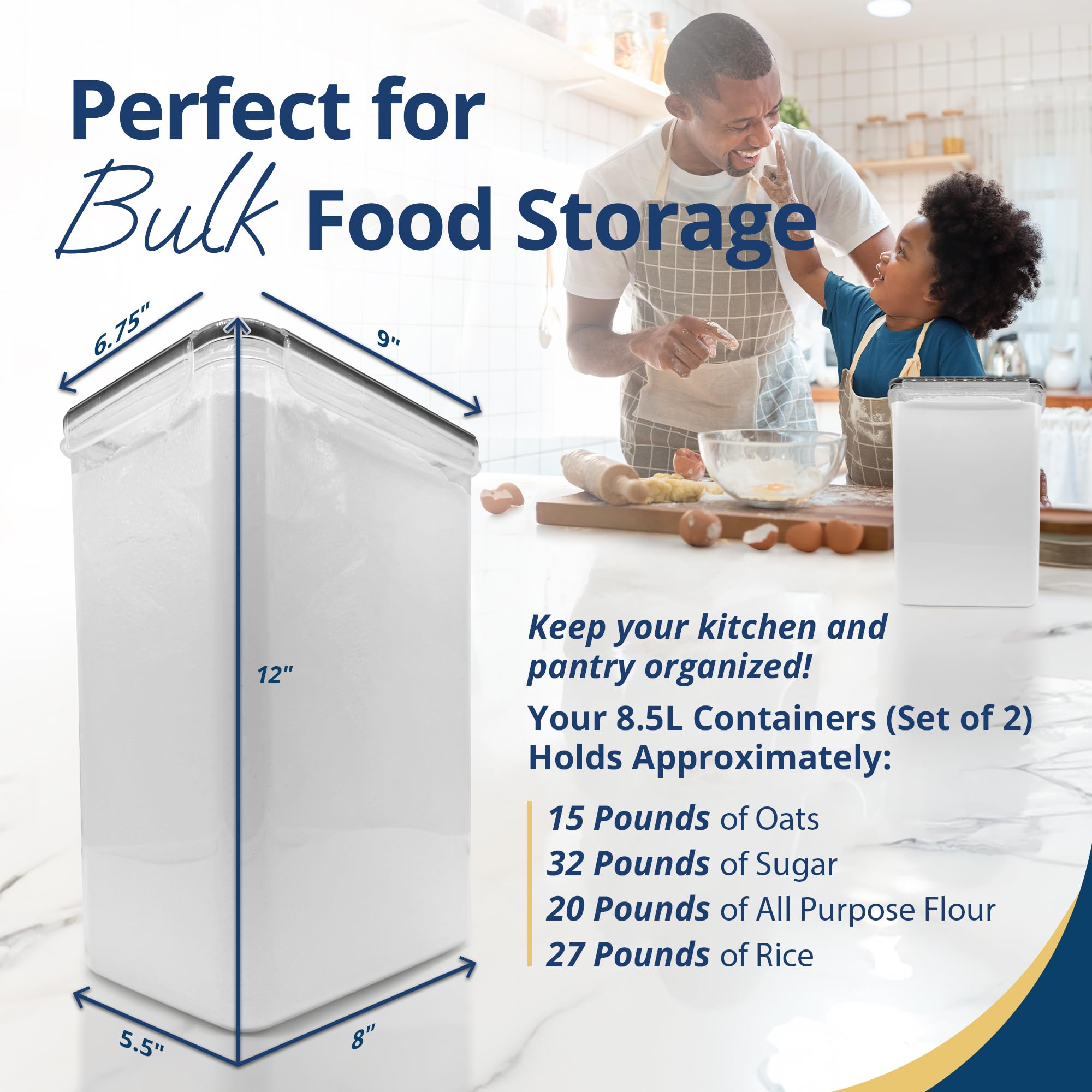 Reli BPA-free plastic storage looks durable and kitchen-safe
