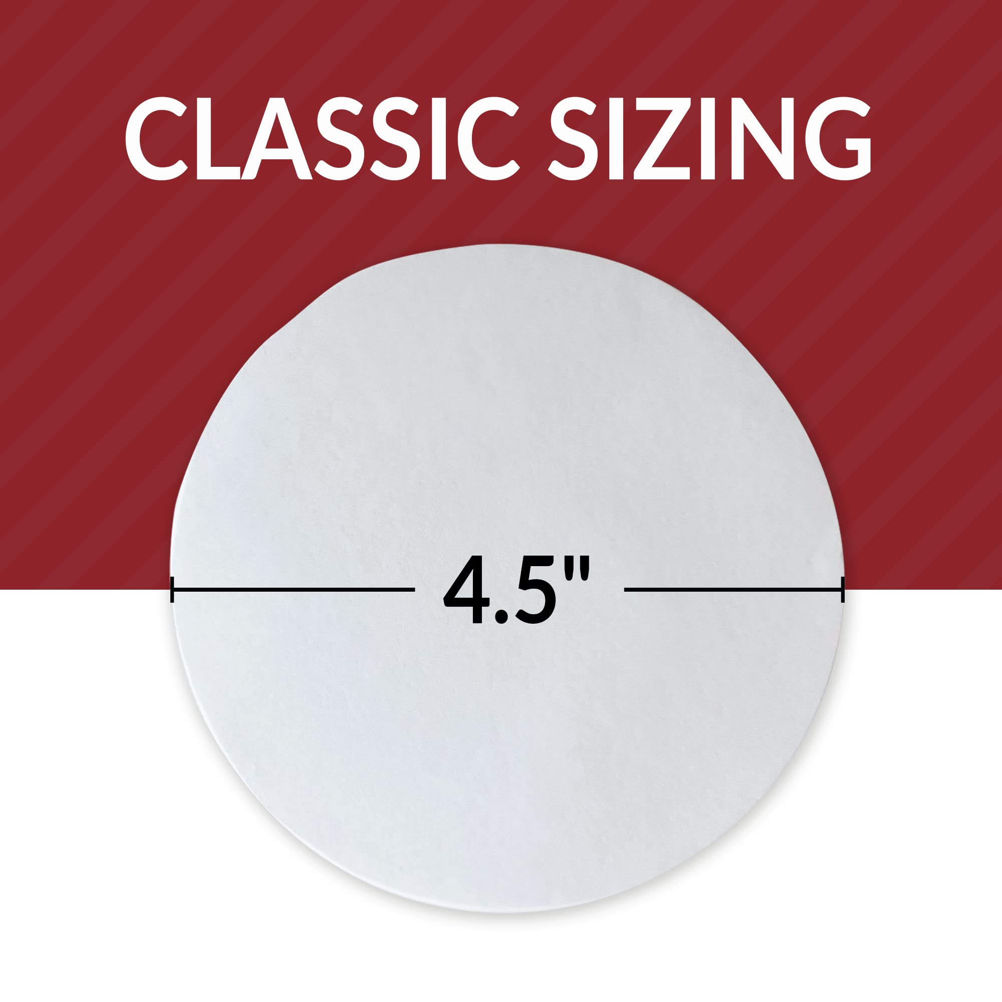 Reli White parchment sheets are freezer-safe to protect moisture and prevent sticking.
