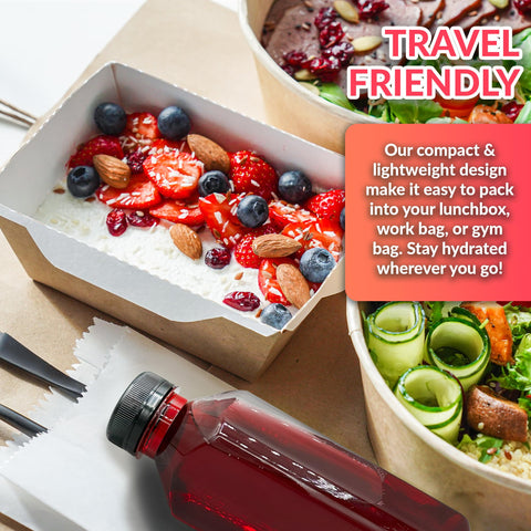 Reli square bottle profile highlights compact, space-saving design