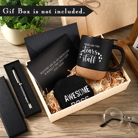ReliThick envelope: black sturdy paper completes the gift presentation.