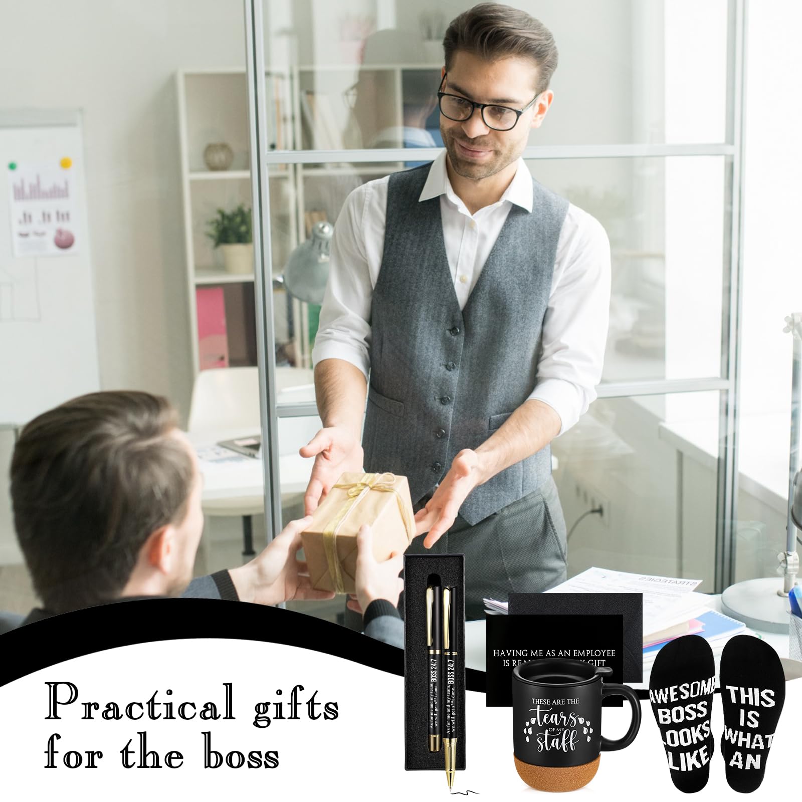ReliThick gift set: cohesive package ready-to-give for bosses.