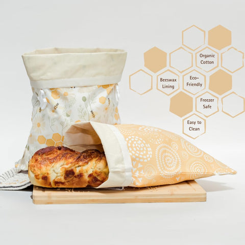 Reliable Rhodes 12x17 bread bag fold buckled closure, easy roll-down seal for clutter-free storage.