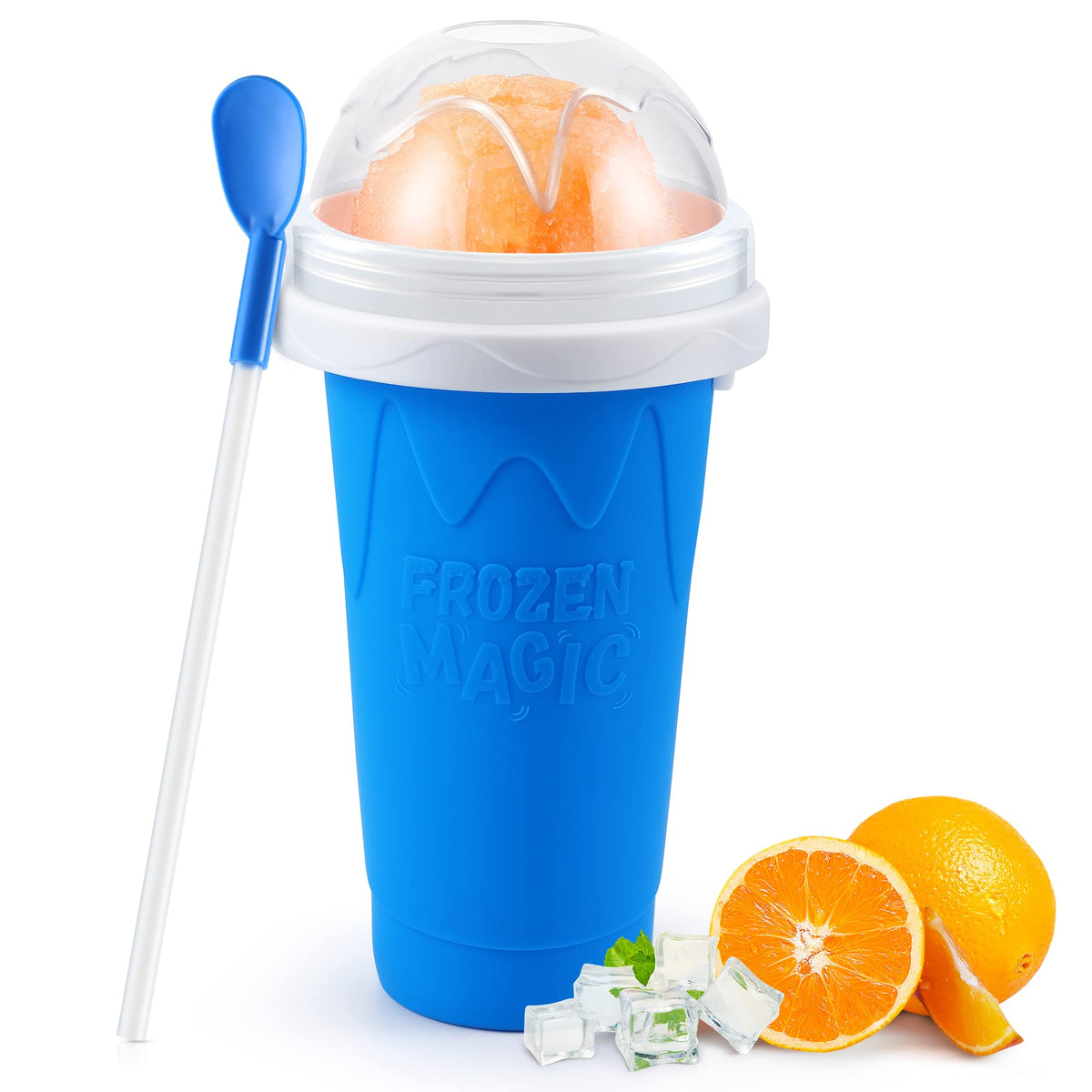 RELPOM Slushie Cup freezer-ready for quick, creamy slushies