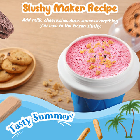 RELPOM Slushie Cup uses food-grade materials for safe reuse