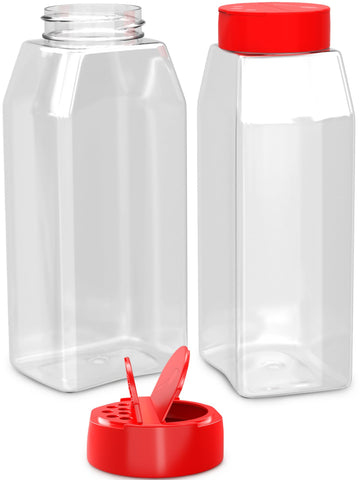 Reluen wide-mouth 32oz spice container for easy filling and refilling.