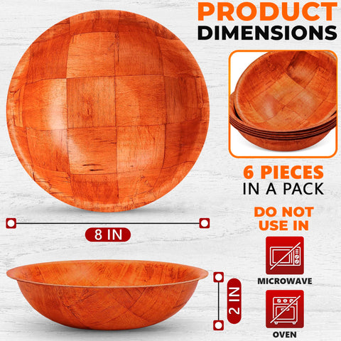 Reluen glossy wooden bowls provide easy wipe-clean surfaces for everyday side dishes
