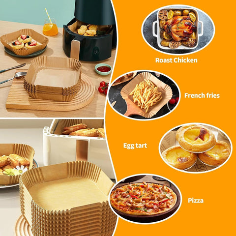 Reluien liners suitable for microwave and oven use for versatile cooking.