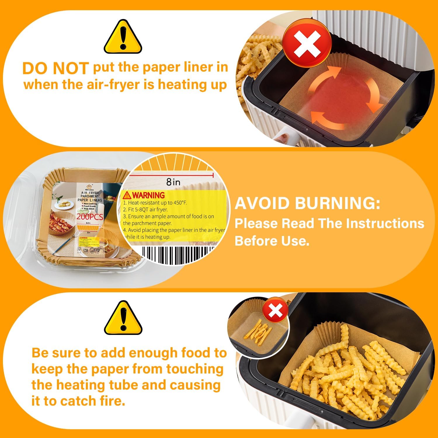 Reluien pre-cut liners simplify prep and cleanup, saving time after meals.