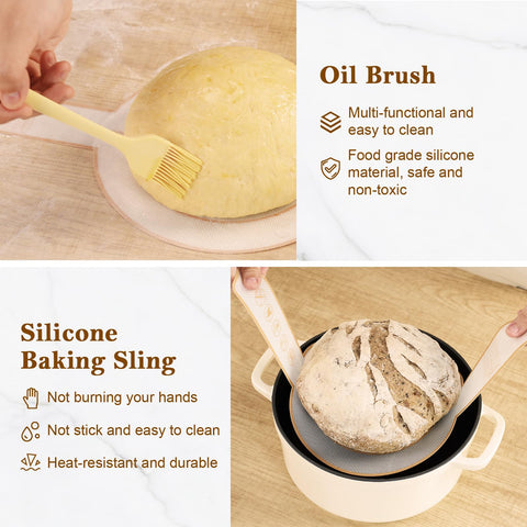 REMEIT bowl scraper helps clean bowls effortlessly after mixing.