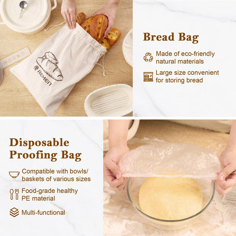 REMEIT Danish dough whisk mixes starter smoothly for consistent texture.