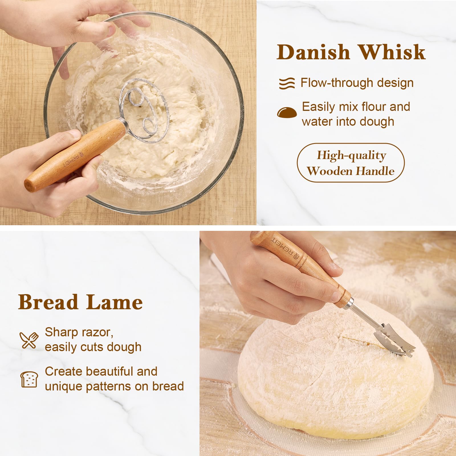 REMEIT proofing cover keeps humidity steady for better dough spring.