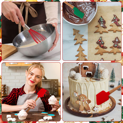 Remerry Christmas kitchen gift set combines charms and utensils for holiday prep.
