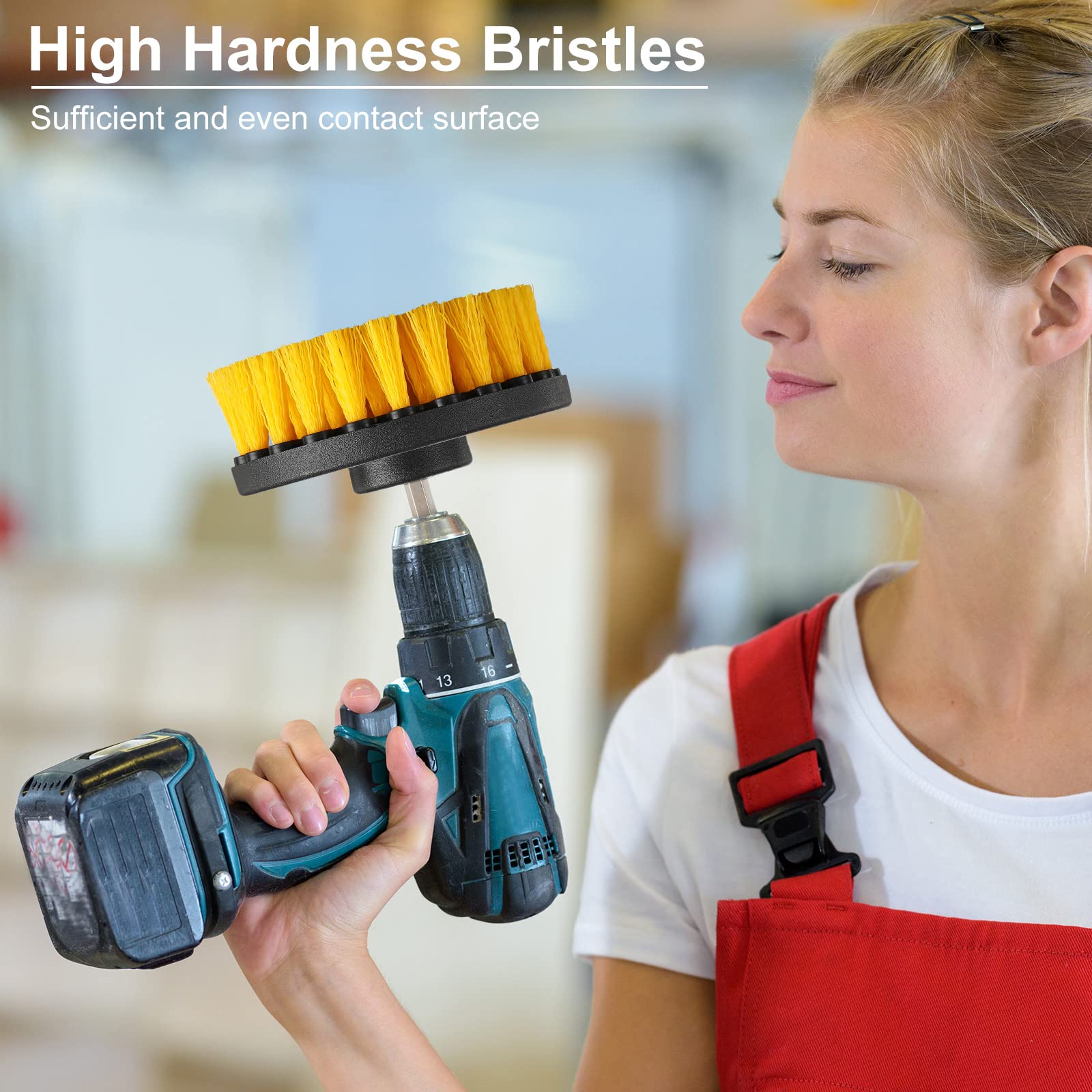 Remerry drill brush attachment kitchen cleaning for sinks and counters