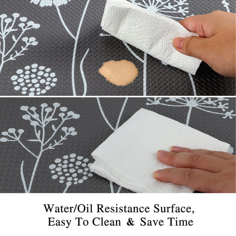 Rempry grey PVC mat offers durable, odor-free construction for long-term use