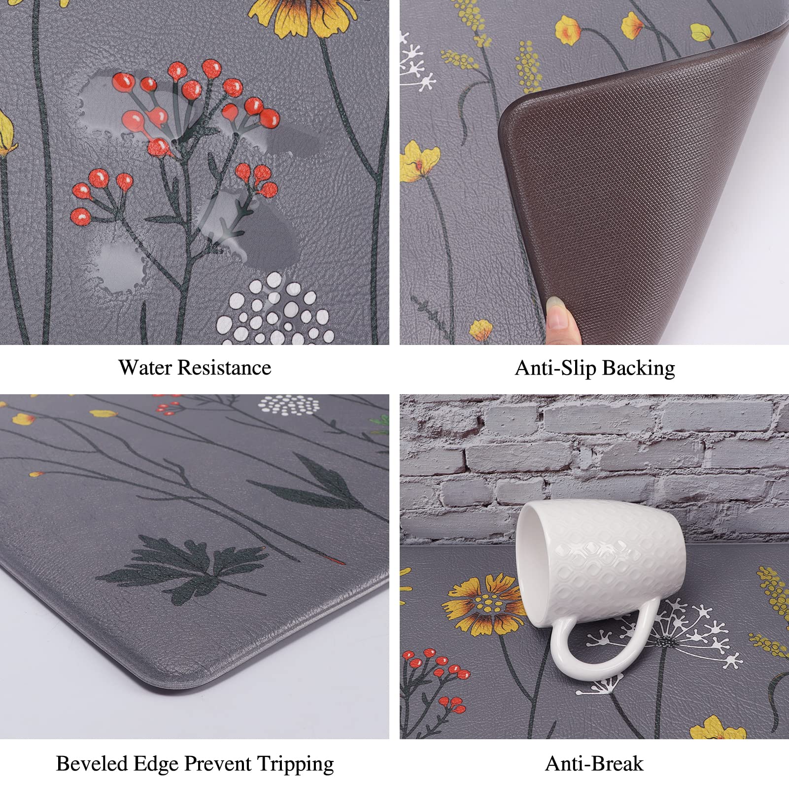 Rempry waterproof surface resists spills for easy cleanup.