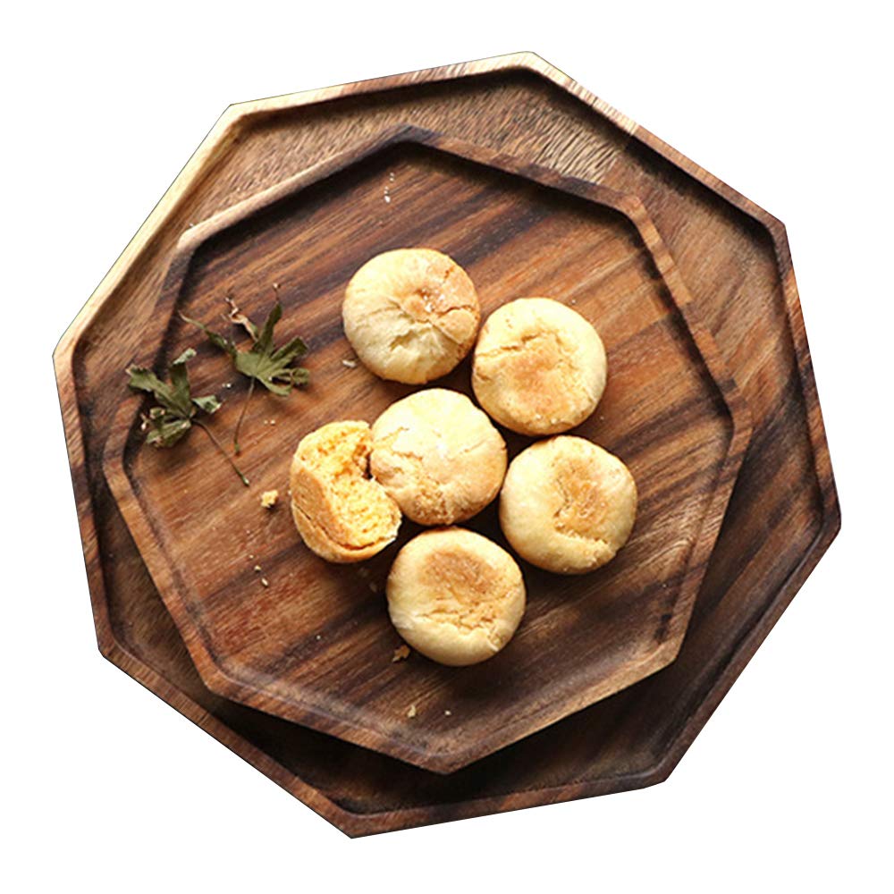 Renawe 10-inch round acacia tray for elegant charcuterie and entertaining.
