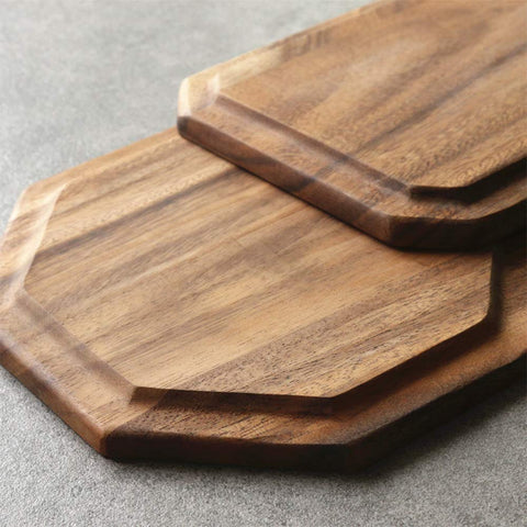 Renawe acacia set combines durability and style for serving boards.